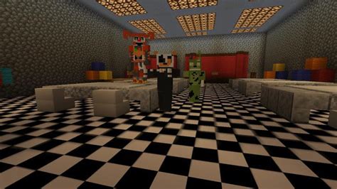 Fnaf Pizzeria Simulator Maps Minecraft Bedrock