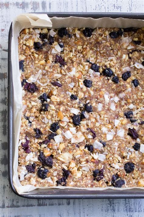 These No Bake Grain Free Granola Bars Are Loaded With Sweet Tart