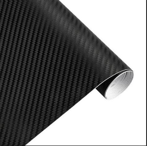 Auto Wrap Folie Carbon Car Wrapping Vinyl X Cm Zwart