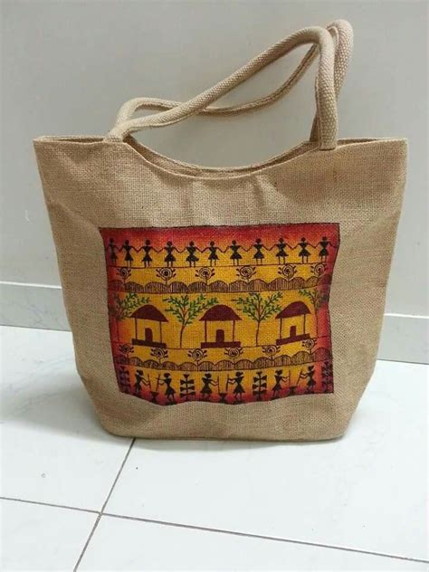 Creative Hand Painted Jute Bags Picture Ideas