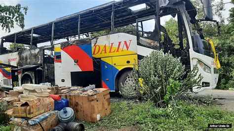 No One Hurt In Tuguegarao Bus Fire