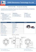 CENO Hollow Shaft Slip Ring With 100mm Hole ECN100 12P 08S CENO