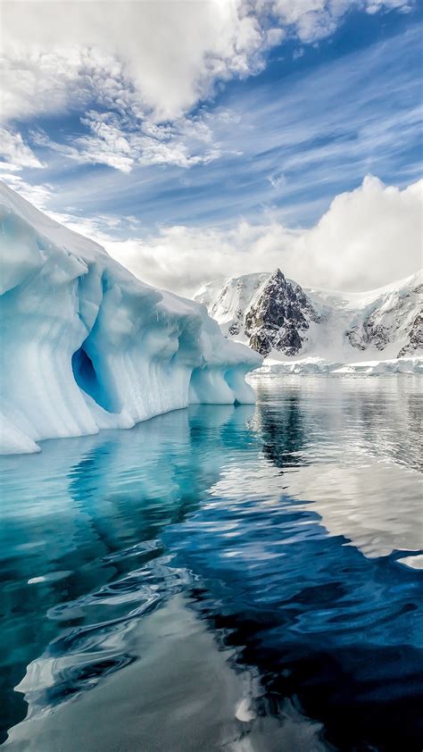 Fondos De Pantalla Antártida Nieve Mar Iceberg 3840x2160 Uhd 4k Imagen