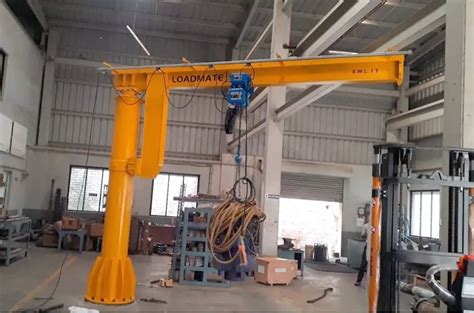 Floor Mounted Jib Crane Pillar Mounted Loadmate