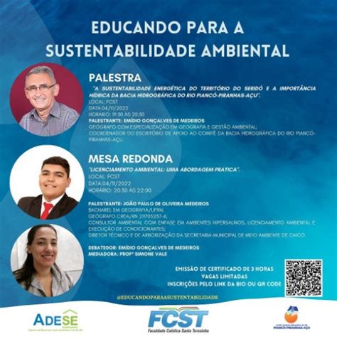 Palestra Educativa Debate Sustentabilidade Ambiental Na Bacia