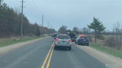 Big Bay Point Road Crash Sends Driver To Hospital Ctv News