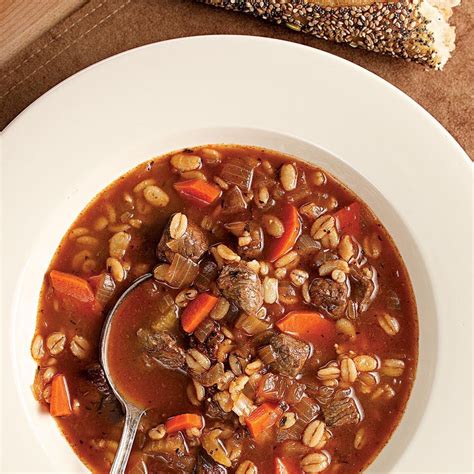 Quick Beef Barley Soup Recipe Eatingwell