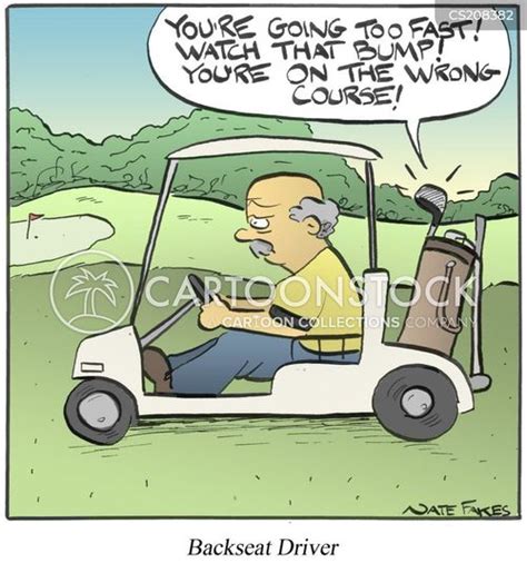 Golf Cart Cartoons And Comics Funny Pictures From Cartoonstock