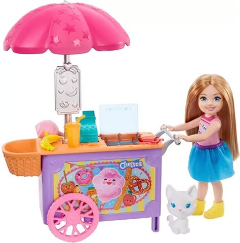 Mu Eca Barbie Chelsea Y Su Carrito De Helados Mattel Cuotas Sin Inter S