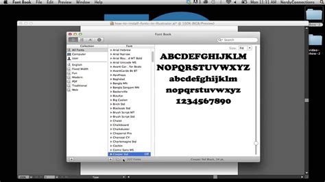 How To Install Adobe Illustrator Fonts / The advantage of this is ...