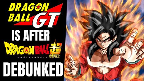 Dragon Ball GT Is Canon To Dragon Ball Super DEBUNKED YouTube