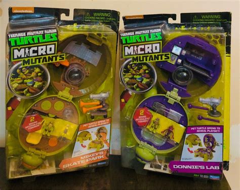 Teenage Mutant Ninja Turtles Micro Mutants Playset Each Sold