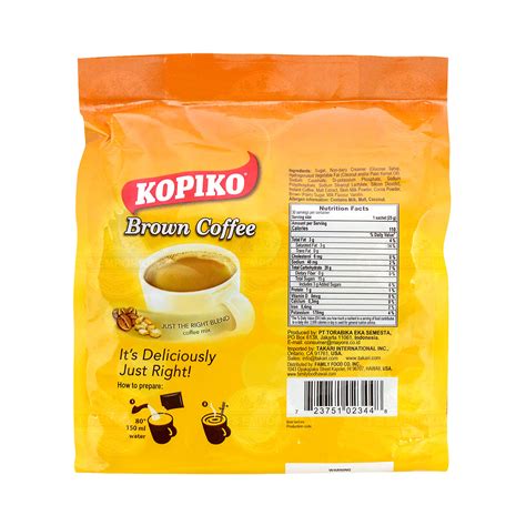 Kopiko Premium In Instant Coffee Mix Sachets G Tak Shing Hong