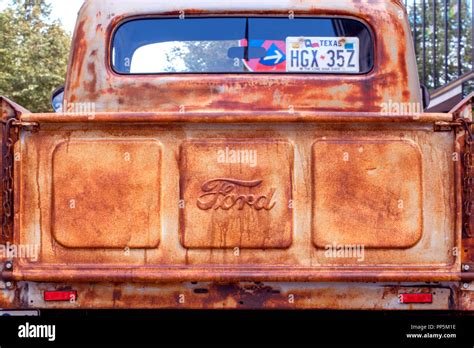 Concept Automobile The Old Ford Stock Photo Alamy