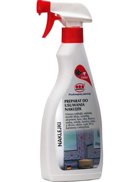 Oro Perfekt Naklejki Spray Ml Preparat Do Usuwania Naklejek