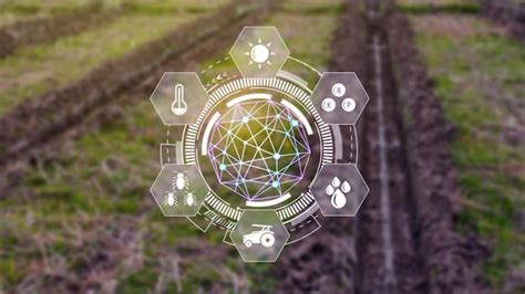 Premium Photo Infographics Smart Farming And Precision Agriculture