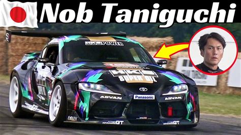 谷口 信輝 Nobuteru Taniguchi S 700hp 2jz Toyota Gr Supra A90 Drift Car By Hks Show At Goodwood Fos