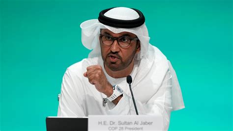 Sultan Al Jaber Tries To Calm Uproar Over A Remark On Fossil Fuels