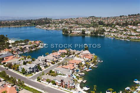 Lake Mission Viejo Master Planned Community Aerial Stock Photo Oc