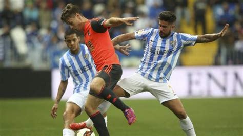 Málaga y Real Sociedad firman tablas en un partido para Europa