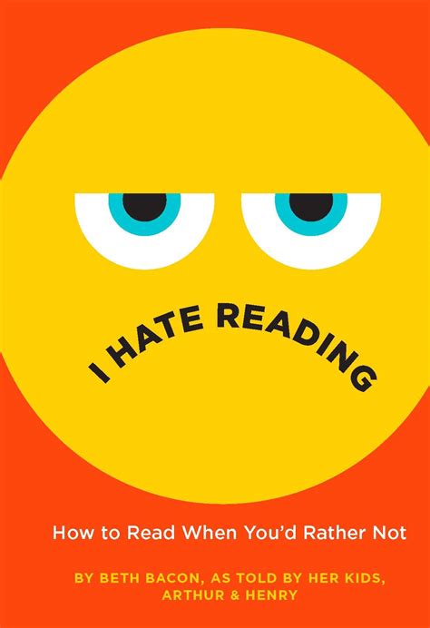 I Hate Reading Beth Bacon 9781782692966 Murdoch Books