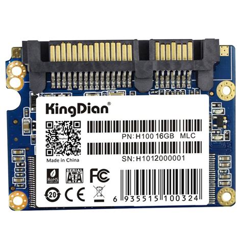 Solid State Drive KingDian 1 8 Inch Half Slim SATA II H100 Small