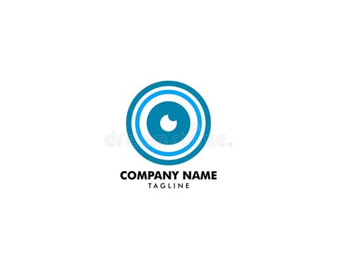 Camera Eye Logo Design Template Stock Vector - Illustration of emblem ...