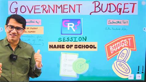 Economics Project On Government Budget Class Governmentbudget