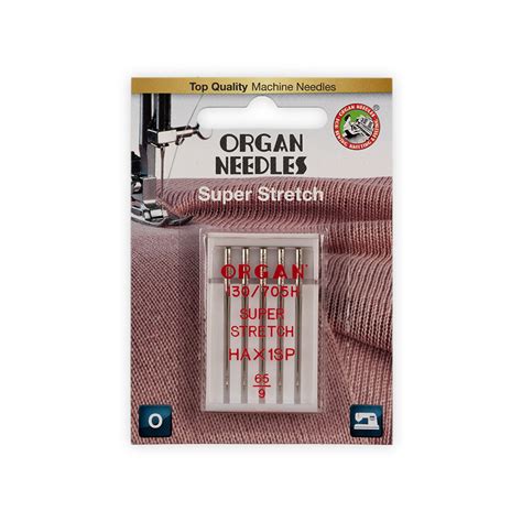 Иглы для быт. шв. машин "ORGAN" супер стрейч 5 шт в блистере 5435065BL ...