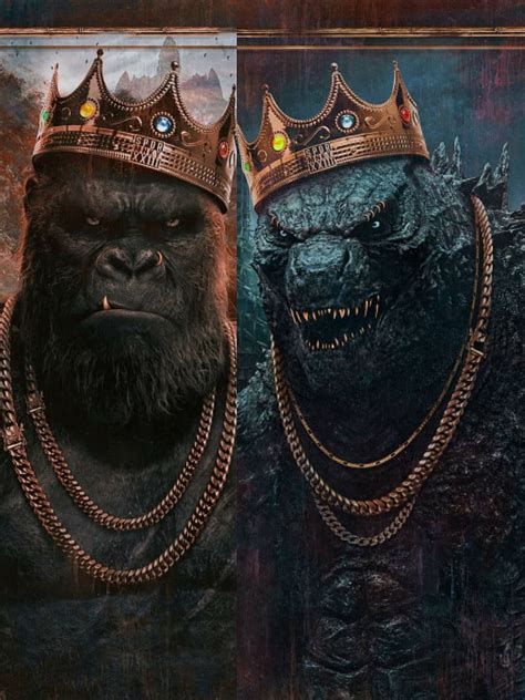 1290x2796px, 2K free download | Godzilla, king, king kong, godzilla vs ...