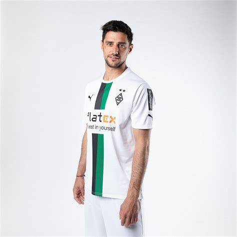 PUMA Borussia Mönchengladbach Trikot Home 2022 2023 Damen Weiss Grün