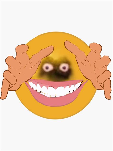 "Scary emoji " Sticker for Sale by Khaledma | Redbubble