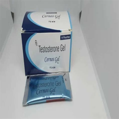 Testosterone Gel 1%, Packaging Type: Tube, Dose: 5 mg at Rs 200/pack in Nagpur