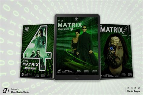 The Matrix 4 poster on Behance