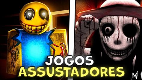 Os Melhores Jogos De Terror No Roblox Atualizado Youtube