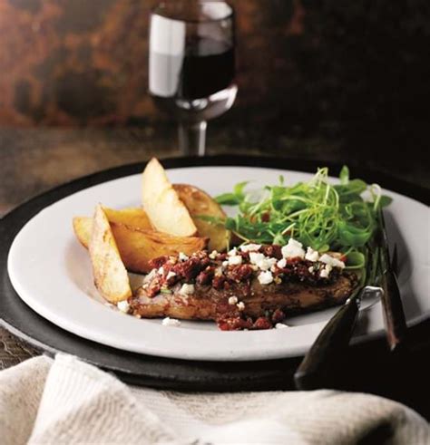 Lamb Rump Topped With Sun Dried Tomatoes And Feta Recipe Simply Beef And Lamb