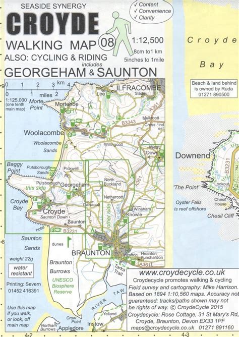 Croyde Map