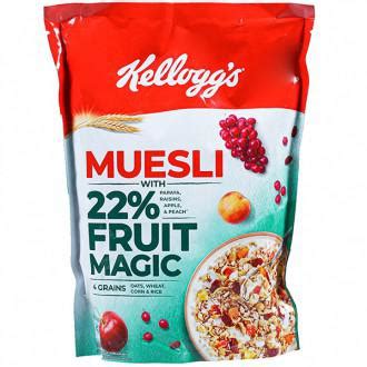 Buy Kelloggs Muesli With 22 Fruit Magic 500 G Online At Best Price In