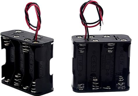 Amazon Lampvpath Pack Of Aa Battery Holder V Aa Battery