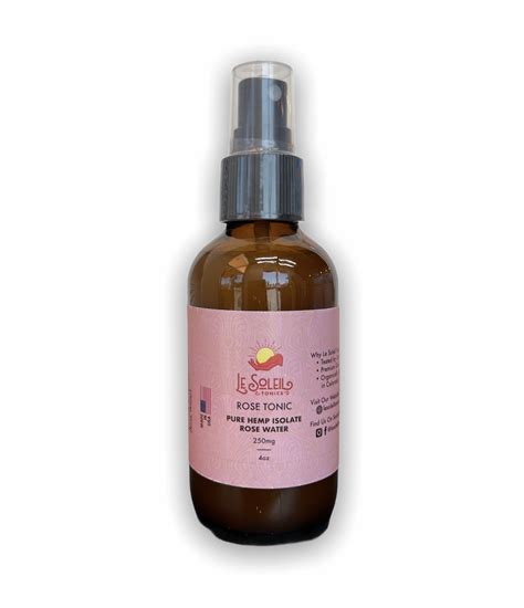 Le Soleil Rose Tonic 250mg Canna Living Cbd