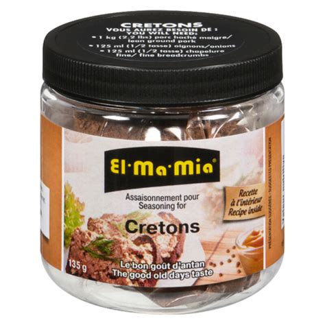 El Ma Mia Spice Mix For Cretons 135 g Voilà Online Groceries Offers