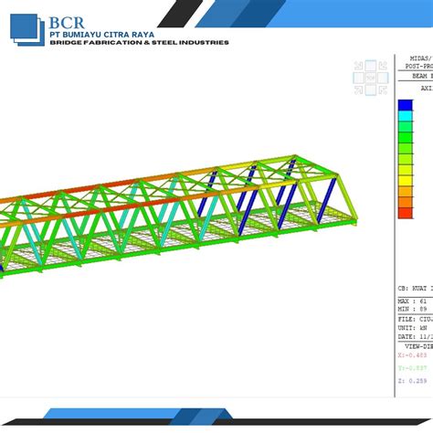 Pt Bumiayu Citra Raya Fabrikasi Jembatan Rangka Baja
