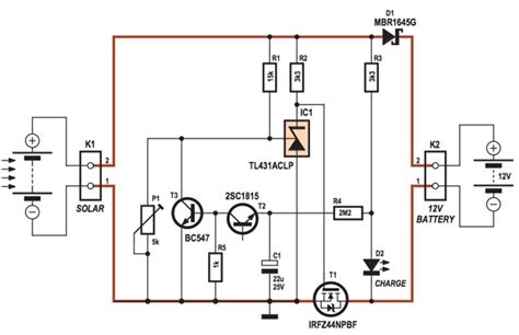 48v Solar Charge Controller Circuit Diagram