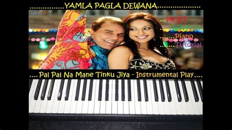 Tinku Jiya Yamla Pagla Deewanaeasy Piano Tutorial One Fingure