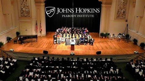 Peabody Conservatory Commencement 2019 Youtube