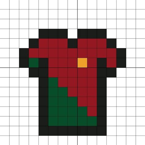 Portugal Shirt Pixel Art Caricaturas F Cil De Dibujar Dibujitos