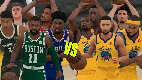 2019 Golden State Warriors Vs Eastern Conference All Stars NBA 2K18