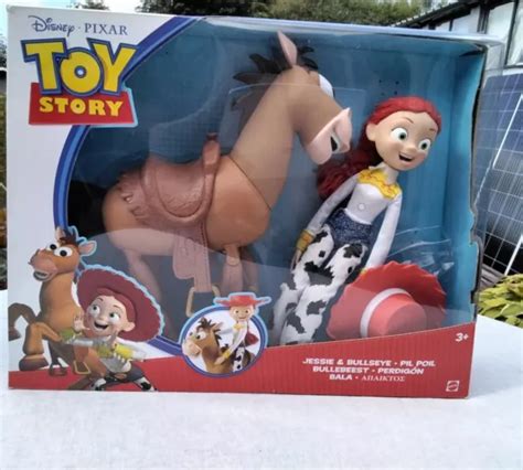 ORIGINAL DISNEY PIXAR Mattel Toy Story Jessie Bullseye Poseable Toy