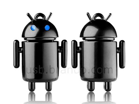 Metallic Android Droid USB Flash Drive | Gadgetsin