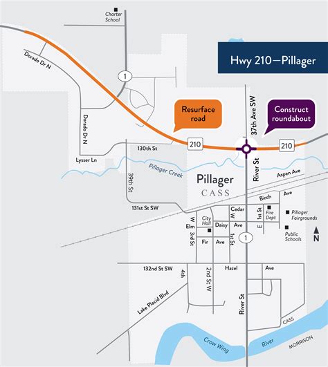 Hwy 210—Motley to Pillager, Cass County - 2027 roadwork - MnDOT